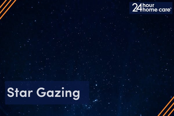 Image: the night sky with lots of stars.