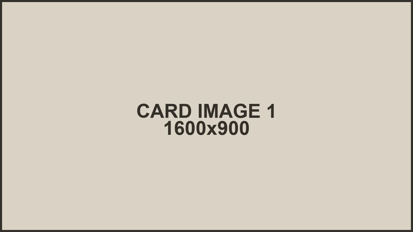 Placeholder card image 1