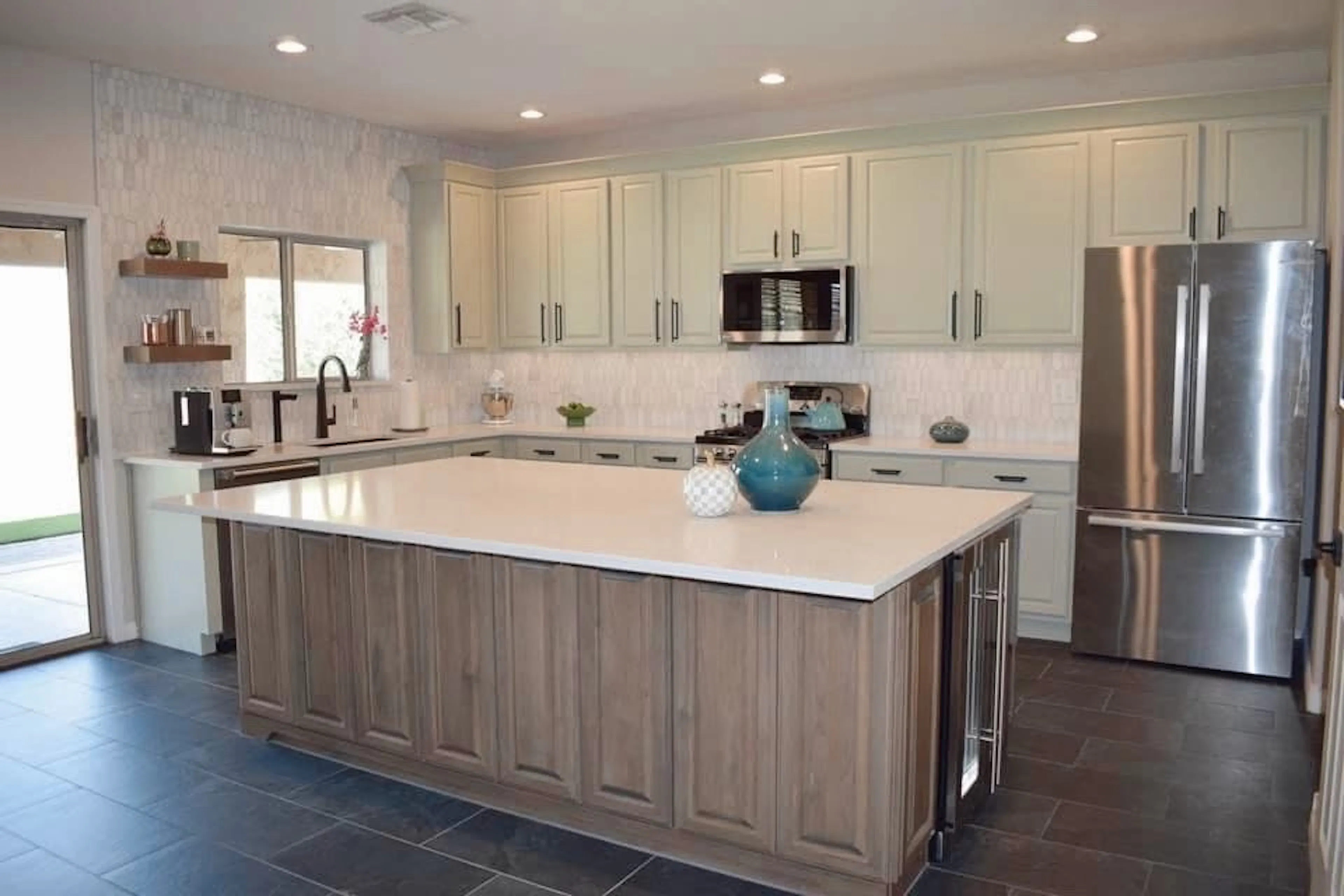 Elements 48 kitchen remodeling project photograph.