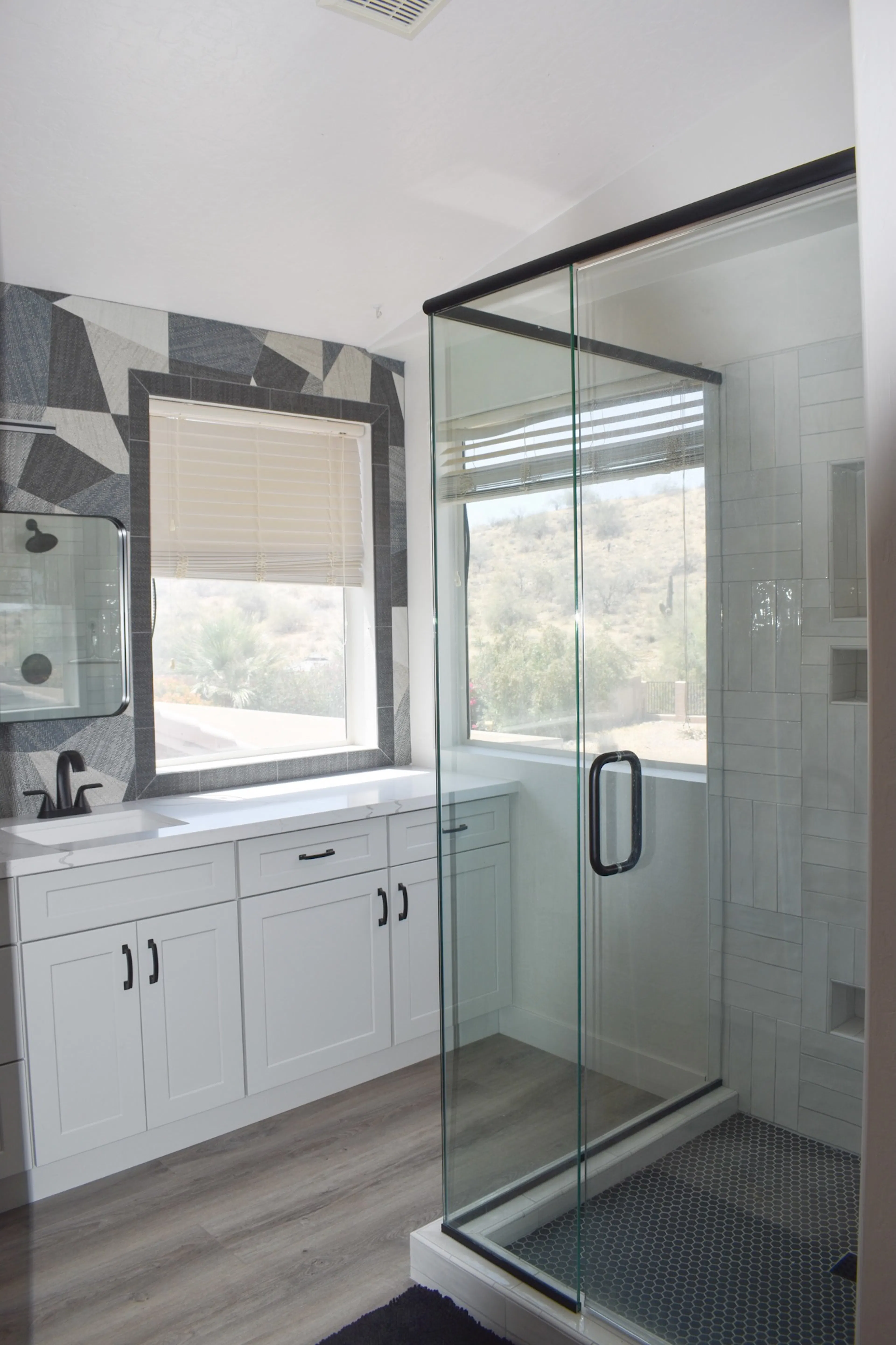 Elements 48 bathroom remodeling project photograph.