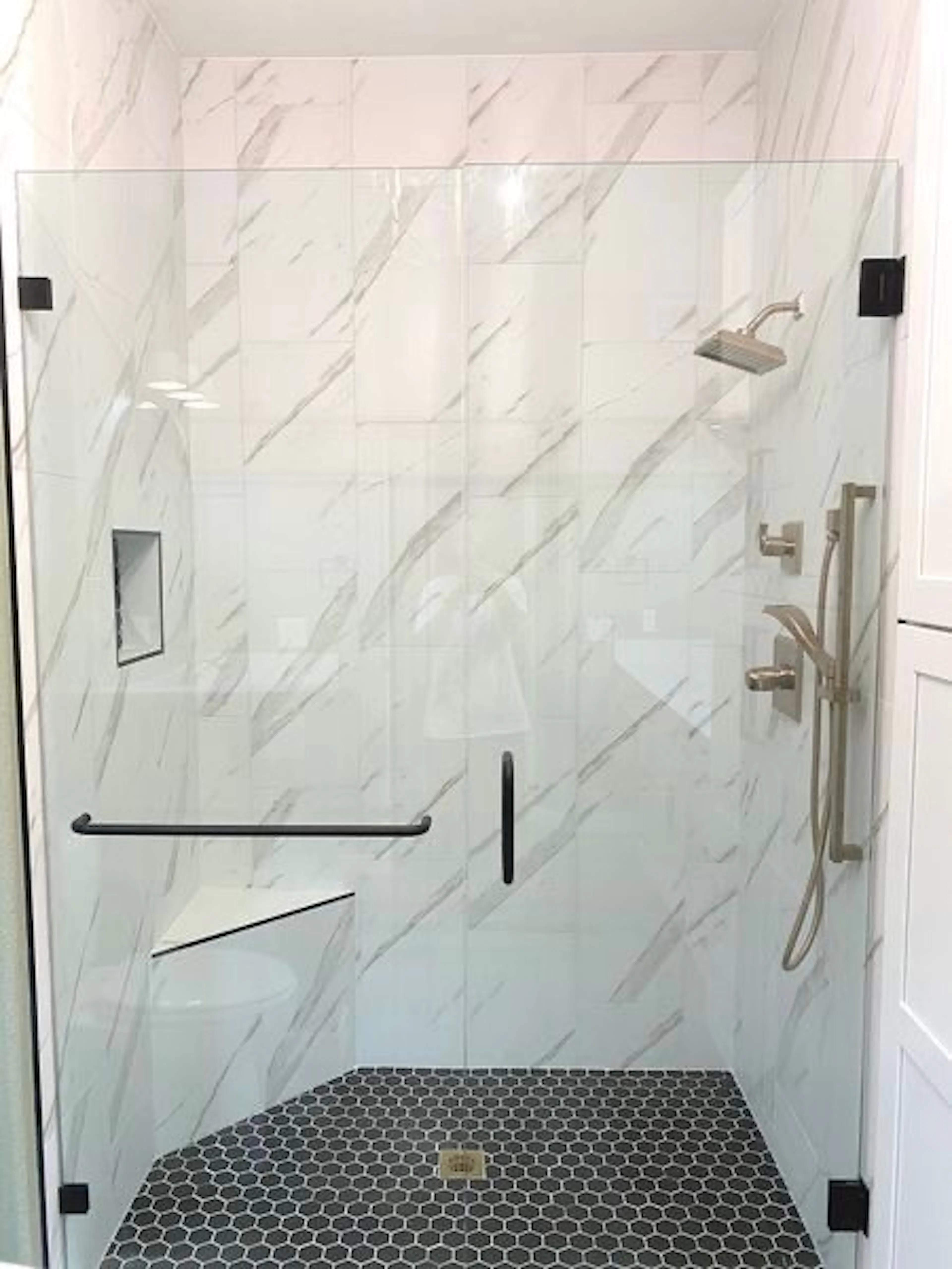 Elements 48 bathroom remodeling project photograph.