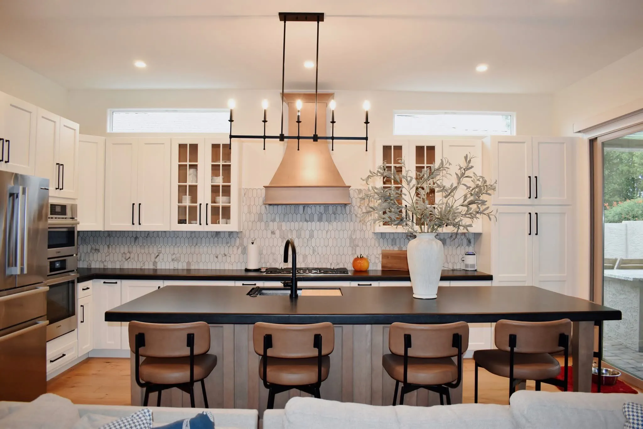 Elements 48 kitchen remodeling project photograph.