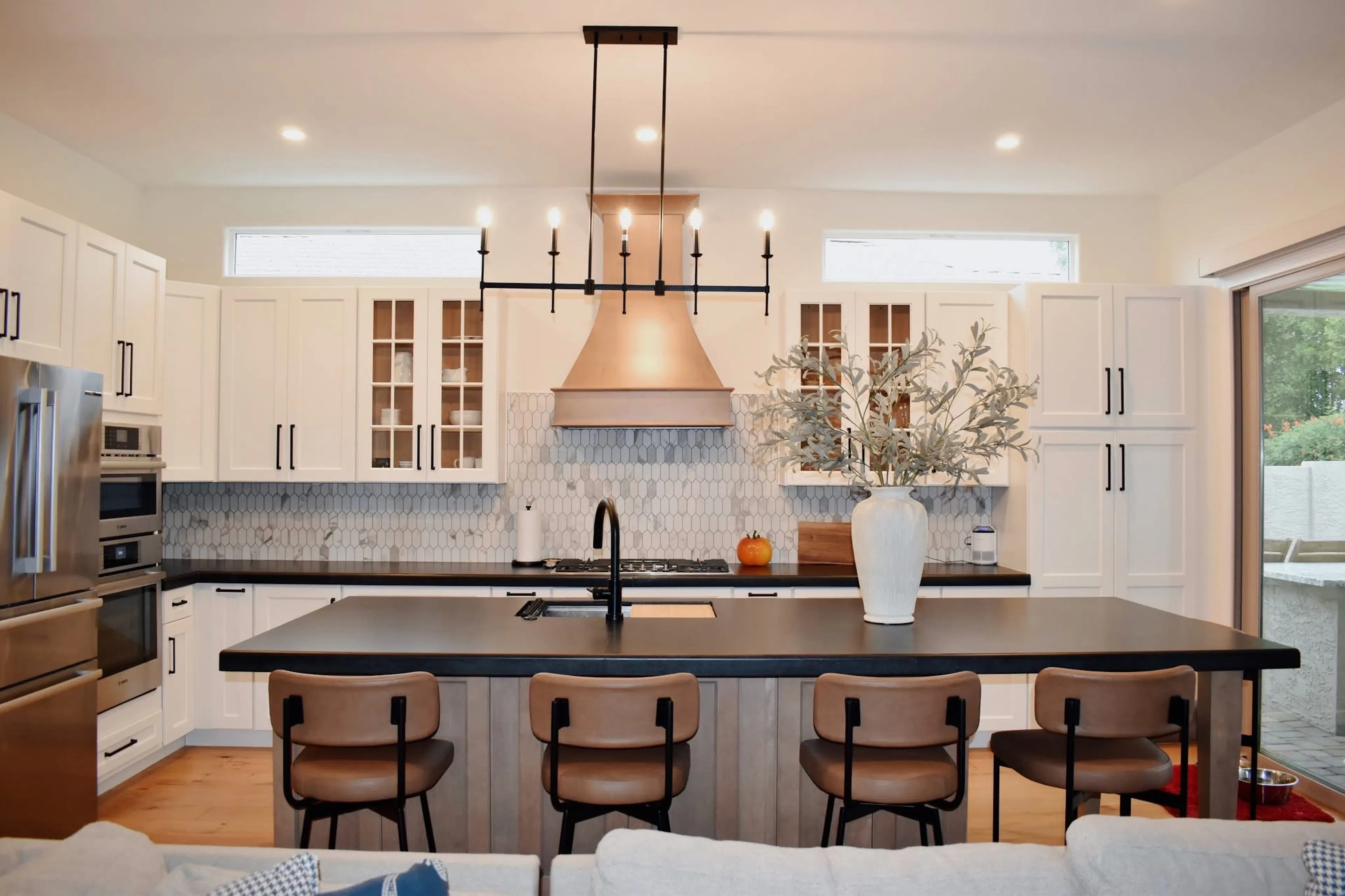 Elements 48 kitchen remodeling project photograph.