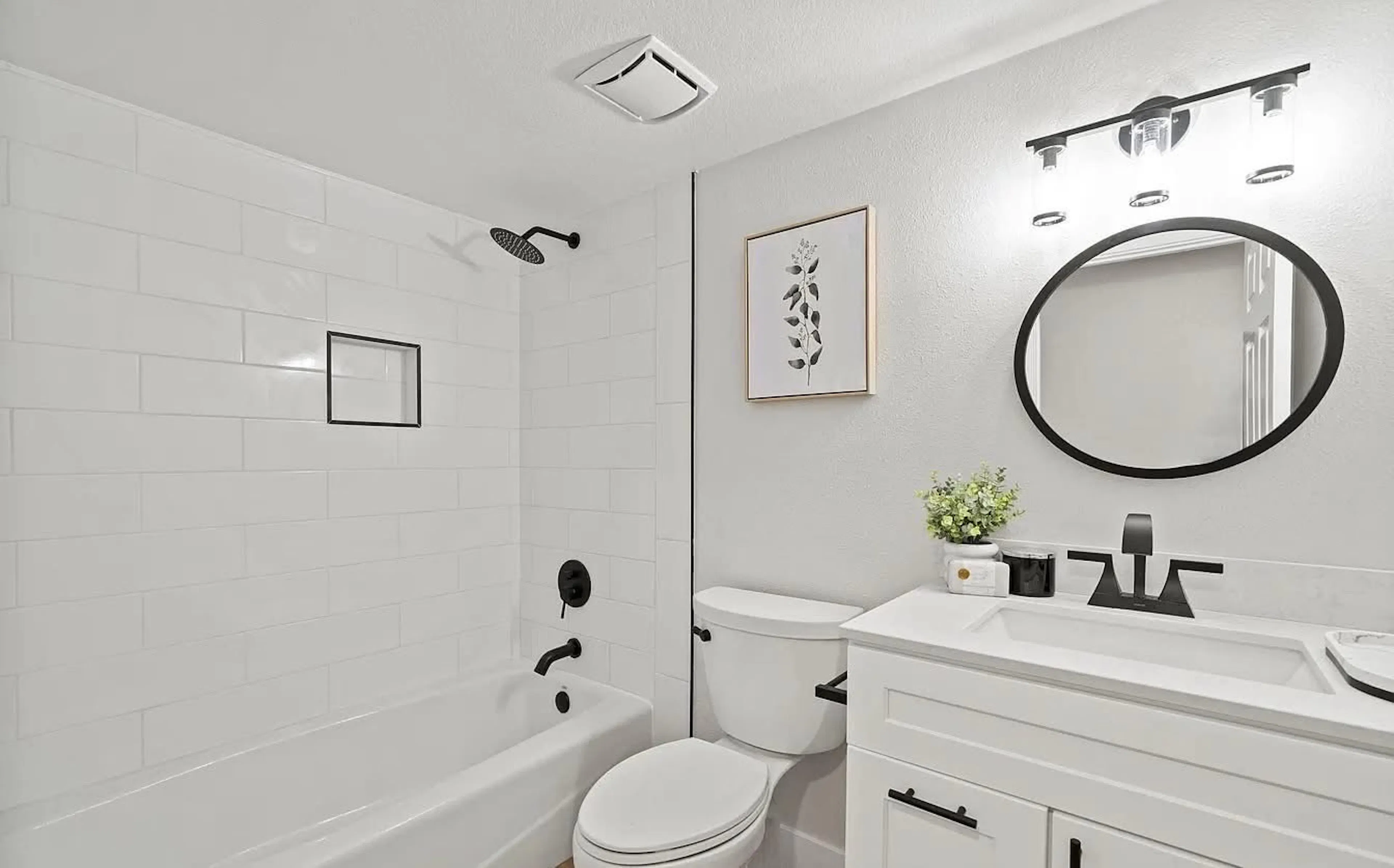 Elements 48 bathroom remodeling project photograph.