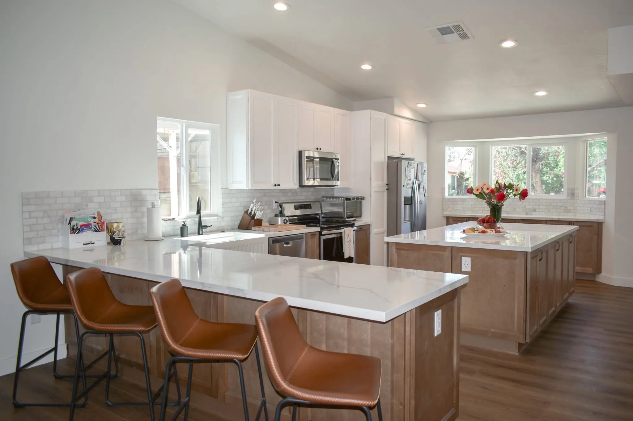 Elements 48 kitchen remodeling project photograph.
