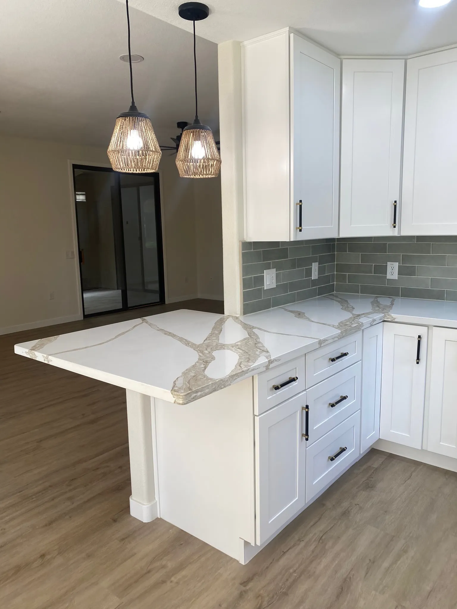 Elements 48 kitchen remodeling project photograph.