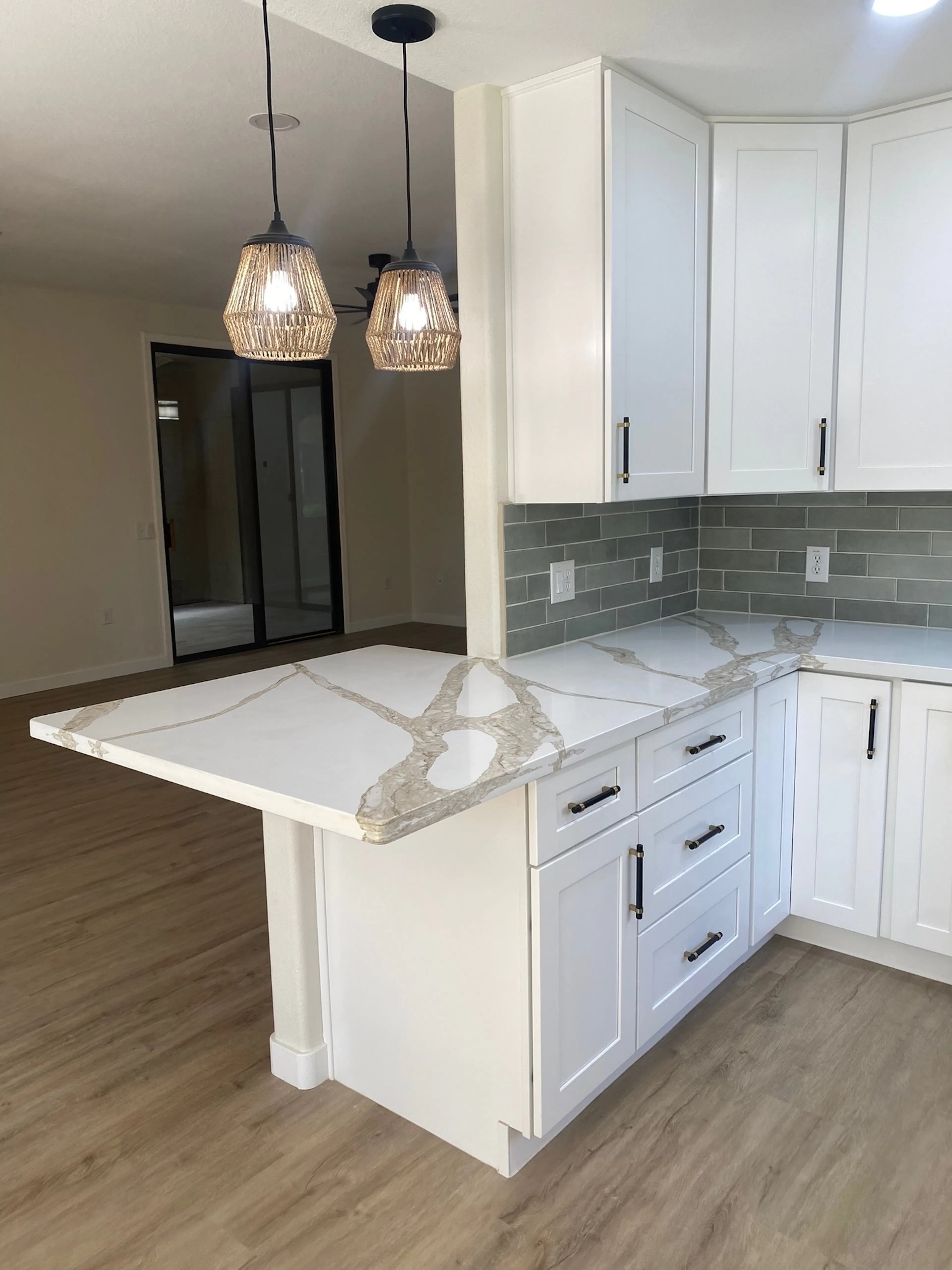 Elements 48 kitchen remodeling project photograph.