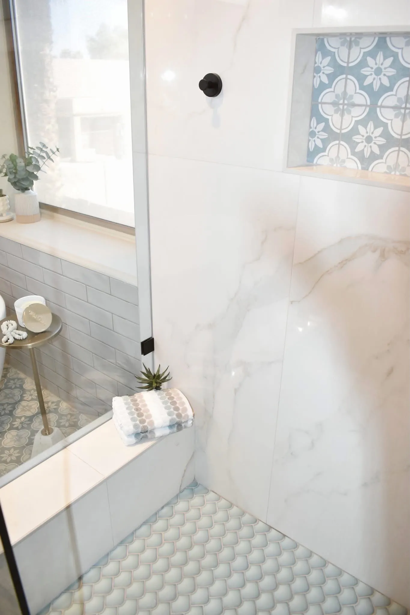 Elements 48 bathroom remodeling project photograph.