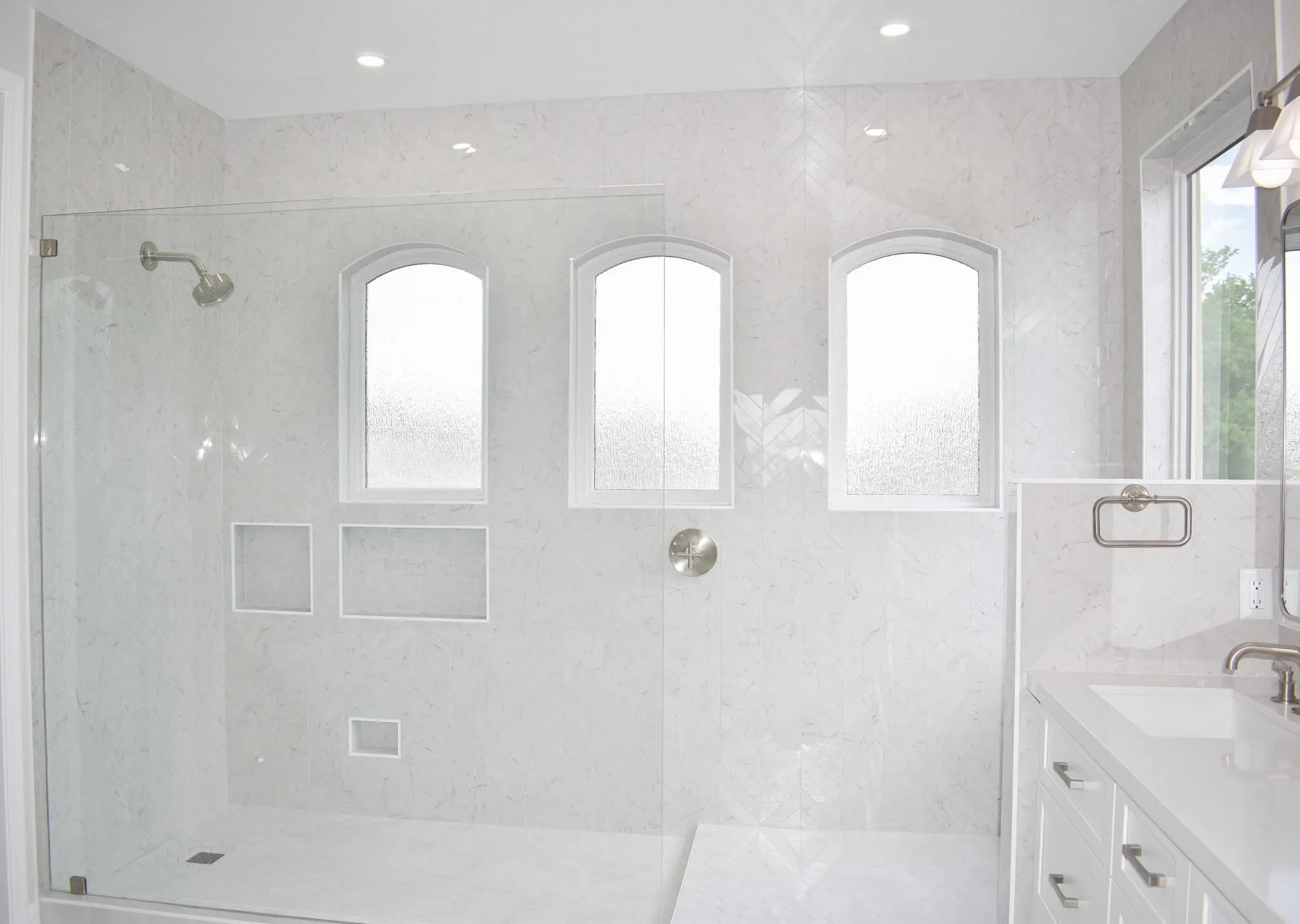 Elements 48 bathroom remodeling project photograph.