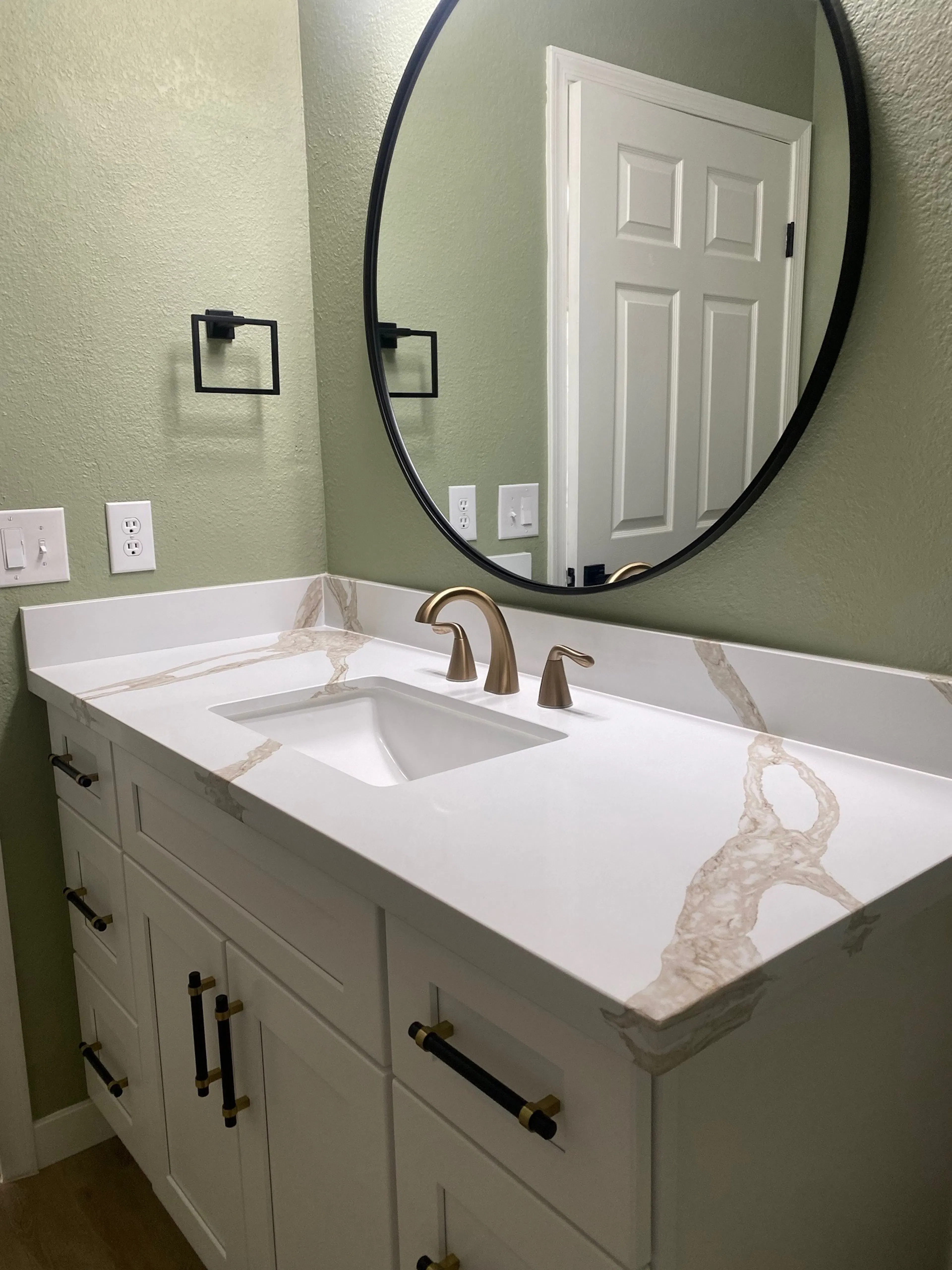 Elements 48 bathroom remodeling project photograph.
