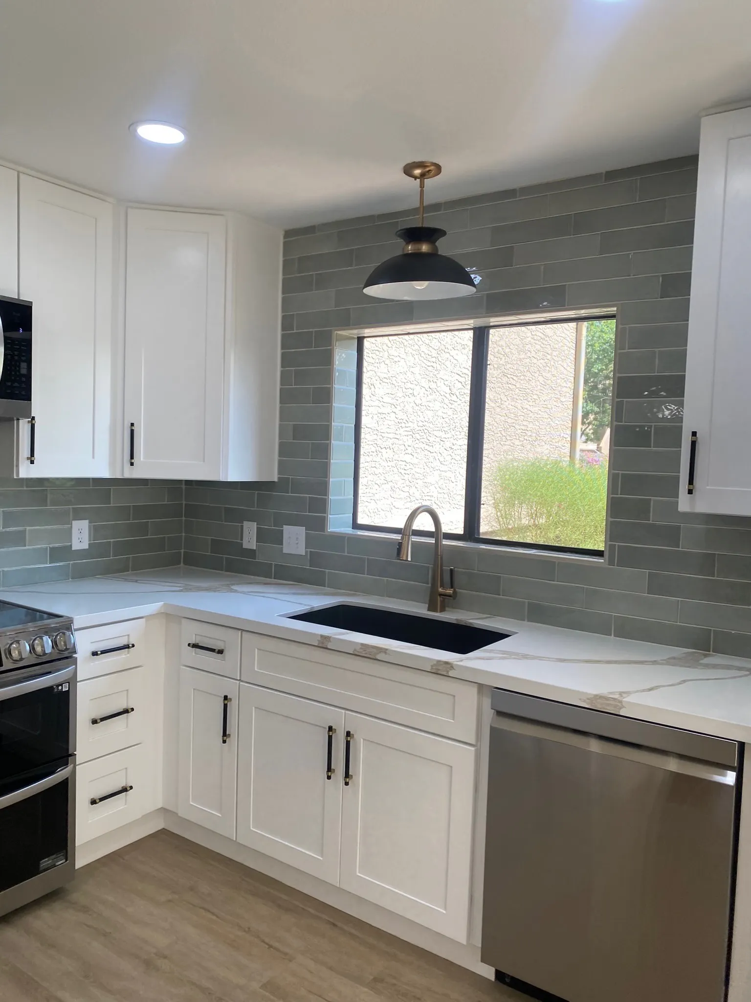 Elements 48 kitchen remodeling project photograph.