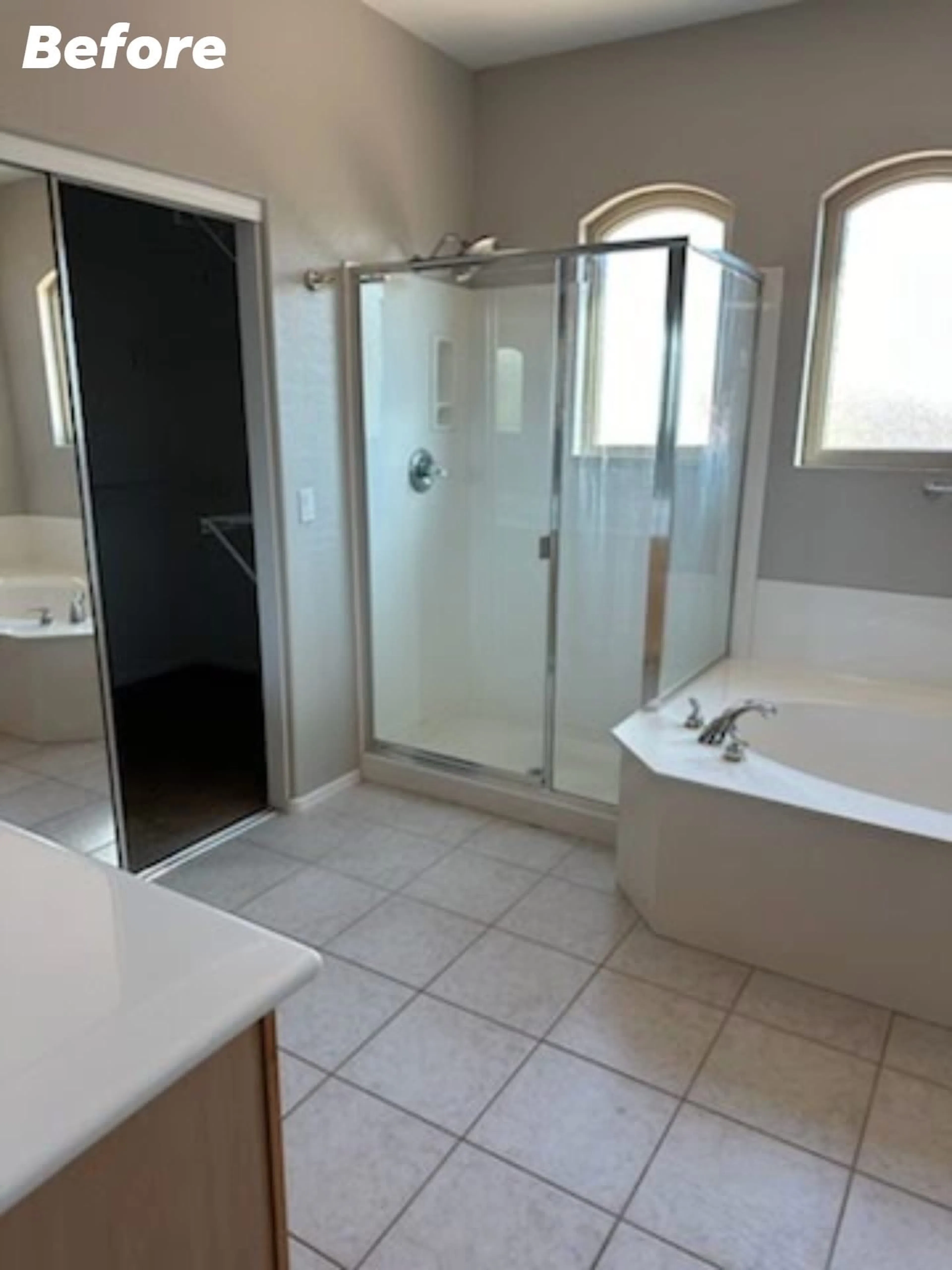 Elements 48 bathroom remodeling project photograph.