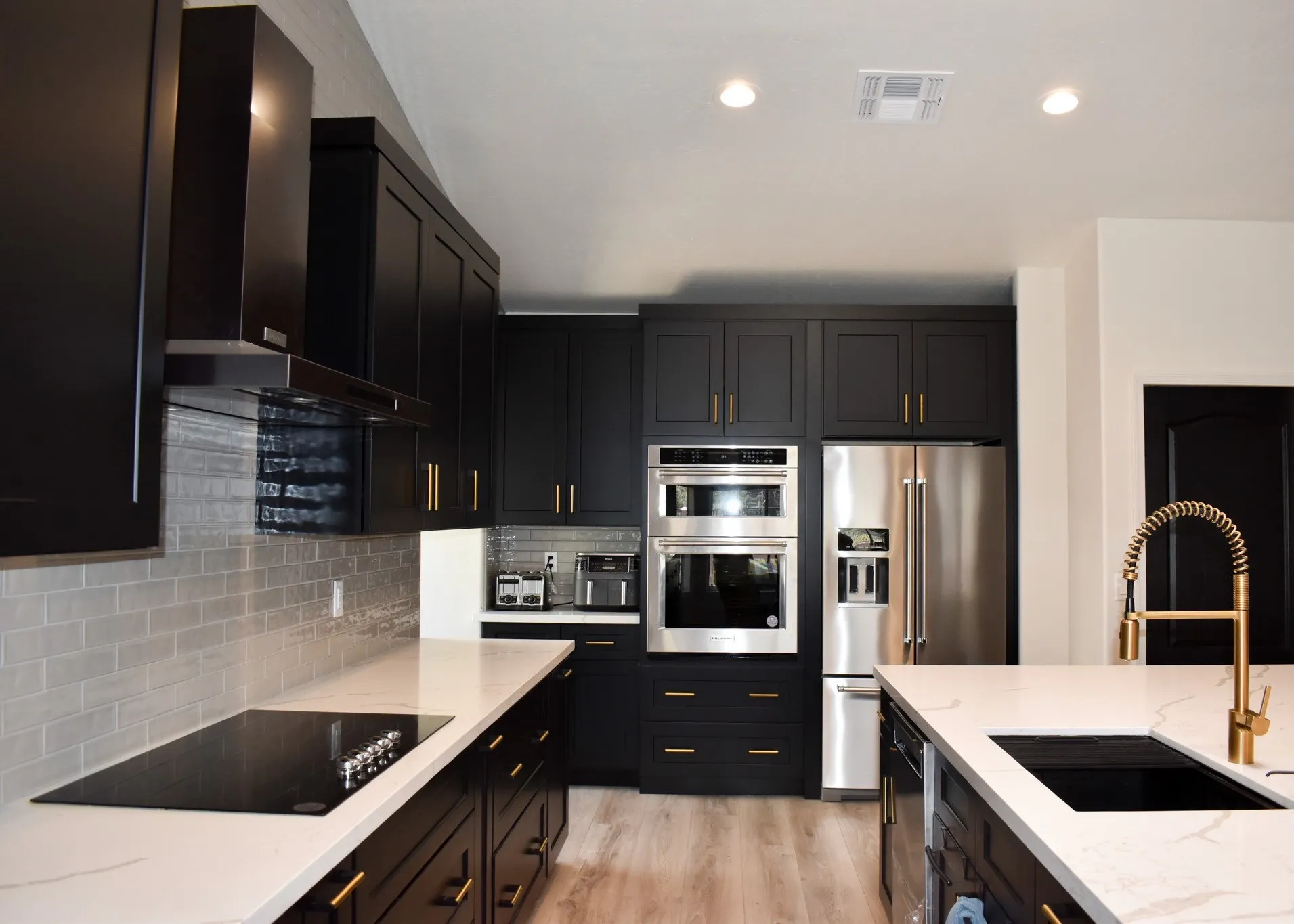 Elements 48 kitchen remodeling project photograph.