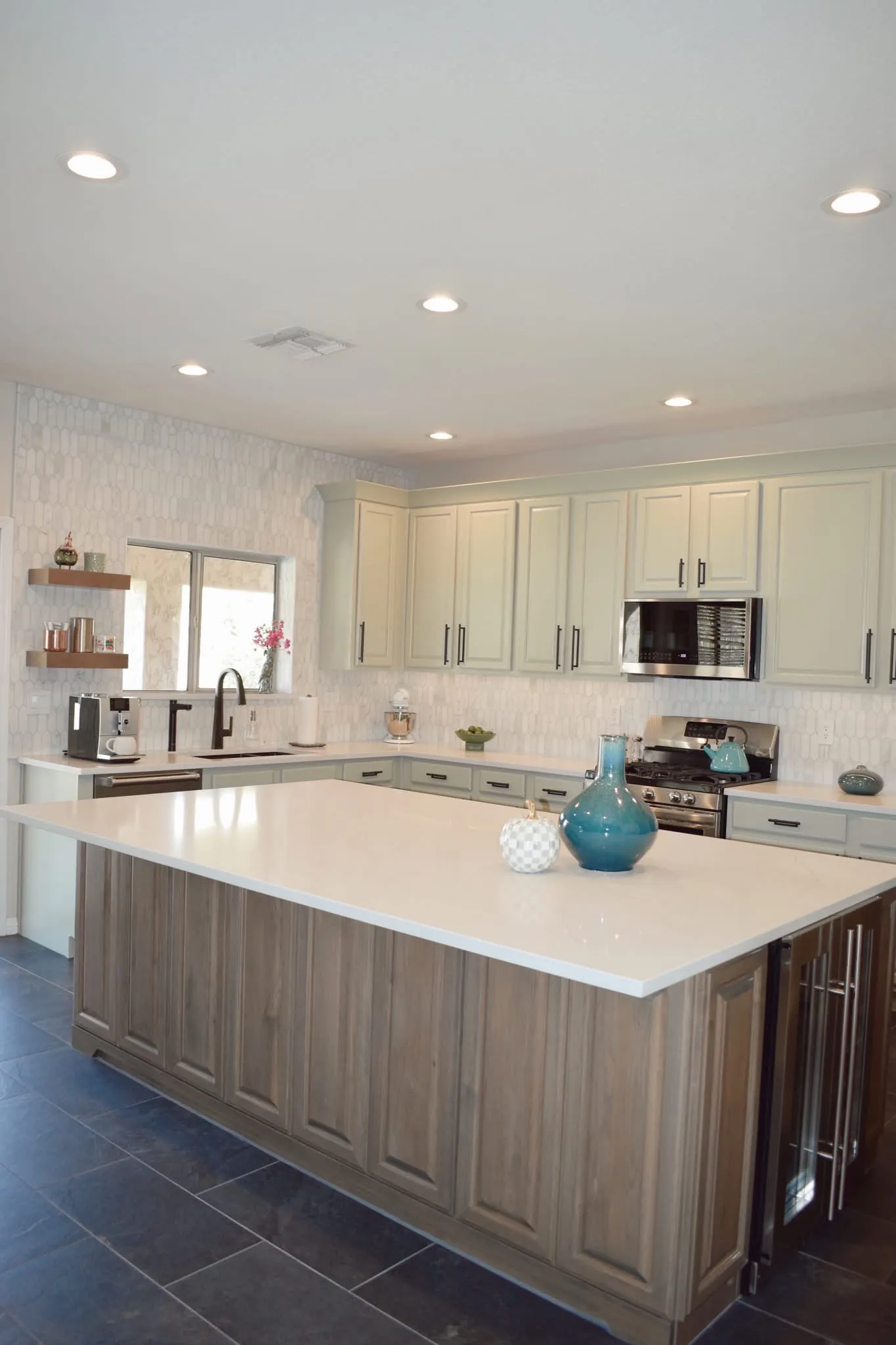 Elements 48 kitchen remodeling project photograph.