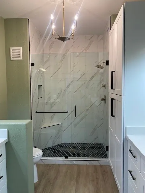 Elements 48 bathroom remodeling project photograph.