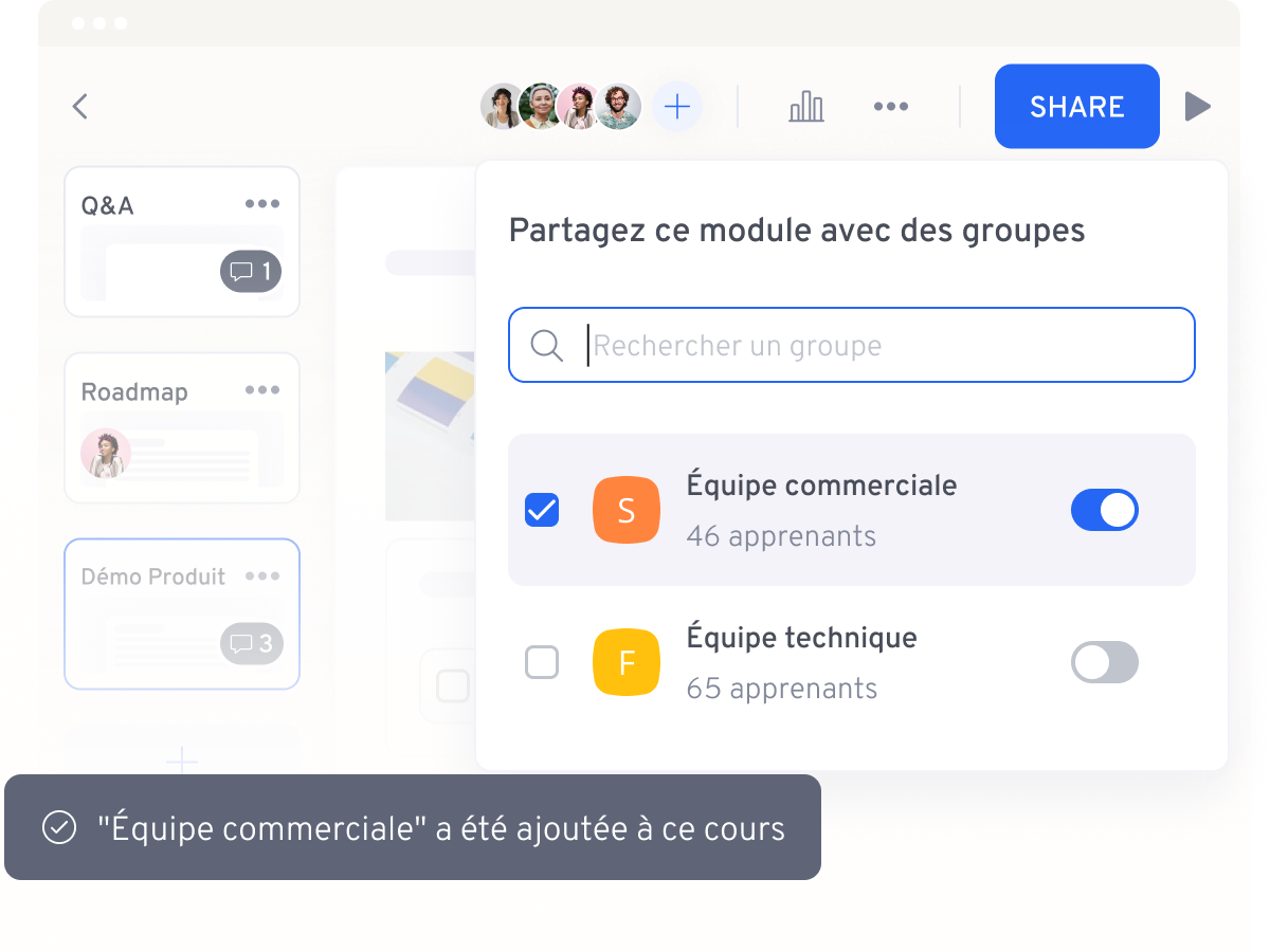 Le LMS qui simplifie la création de formation