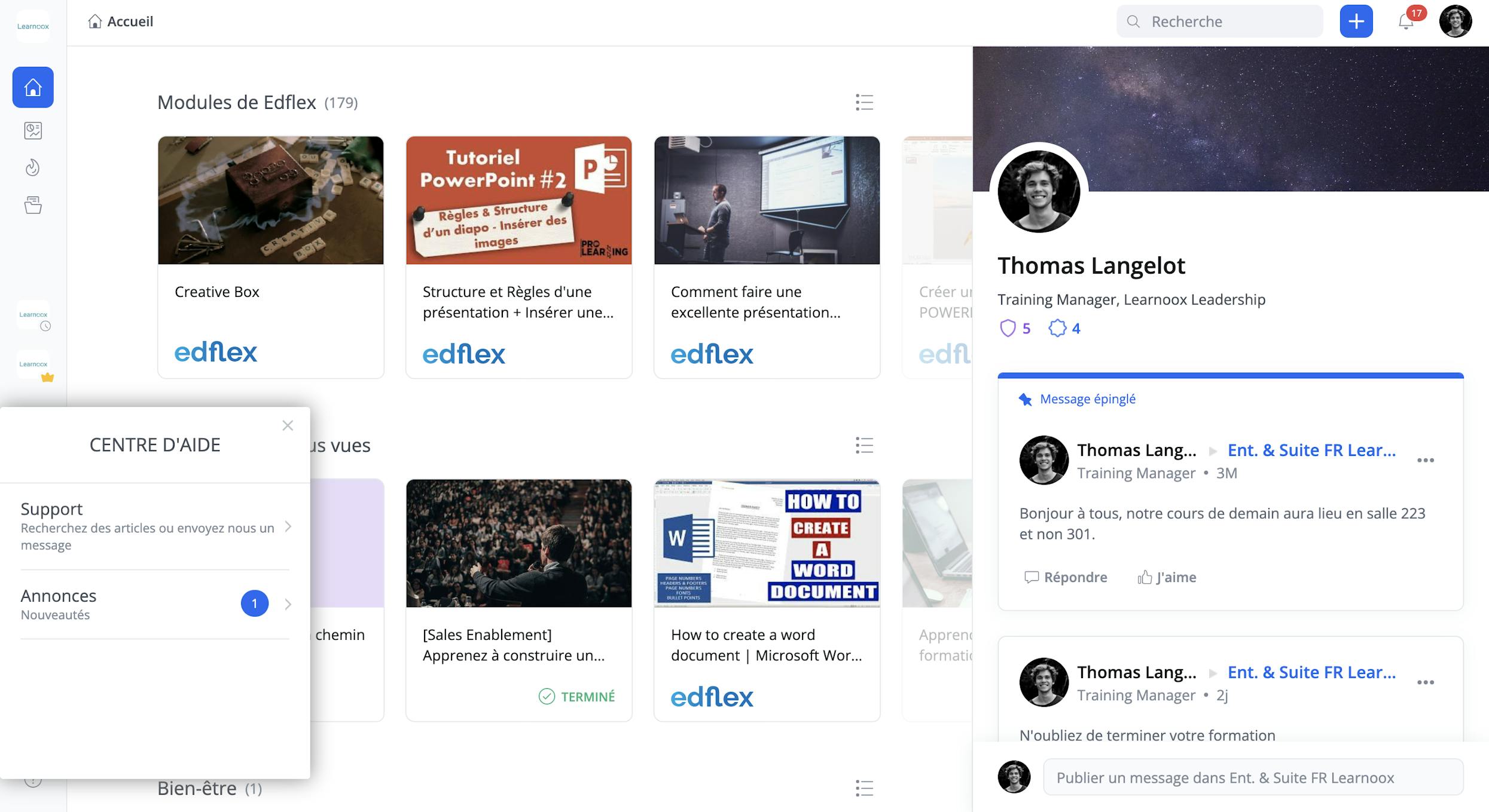 Nouveau centre d'aide | 360Learning