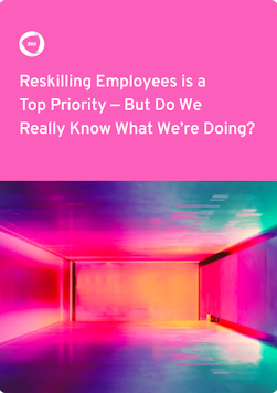Reskilling employees ebook cover | 360Learning
