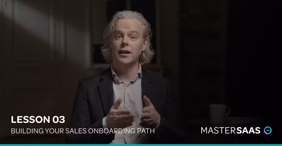 How to build your sales onboarding path