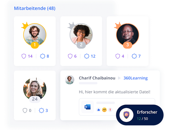 Leaderboard und Gamification | 360Learning