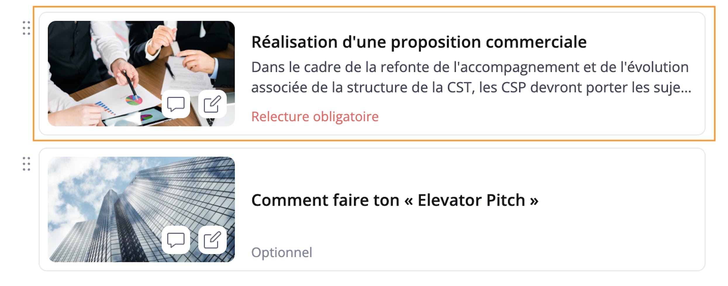 Chemins - Relecture obligatoire dans les chemins