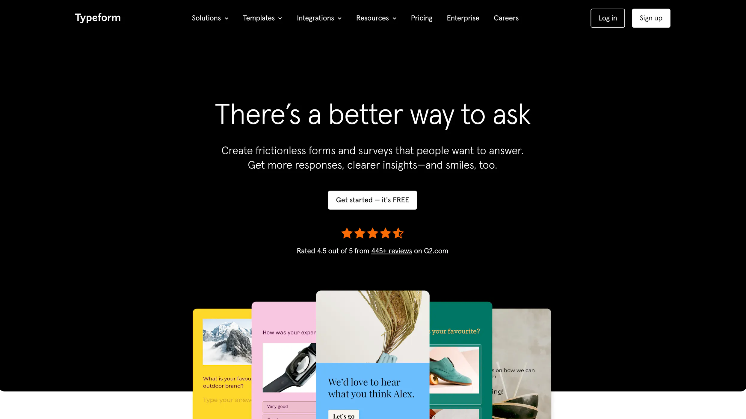 Typeform E-learning-Tools