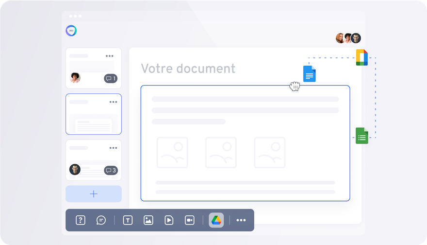 Intégration Google Drive | 360Learning
