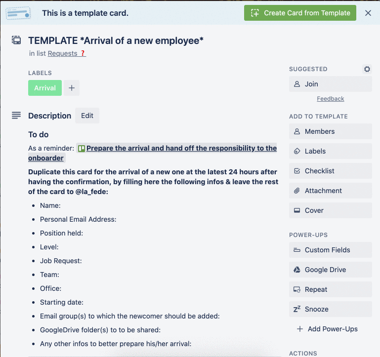 preboarding admin tasks