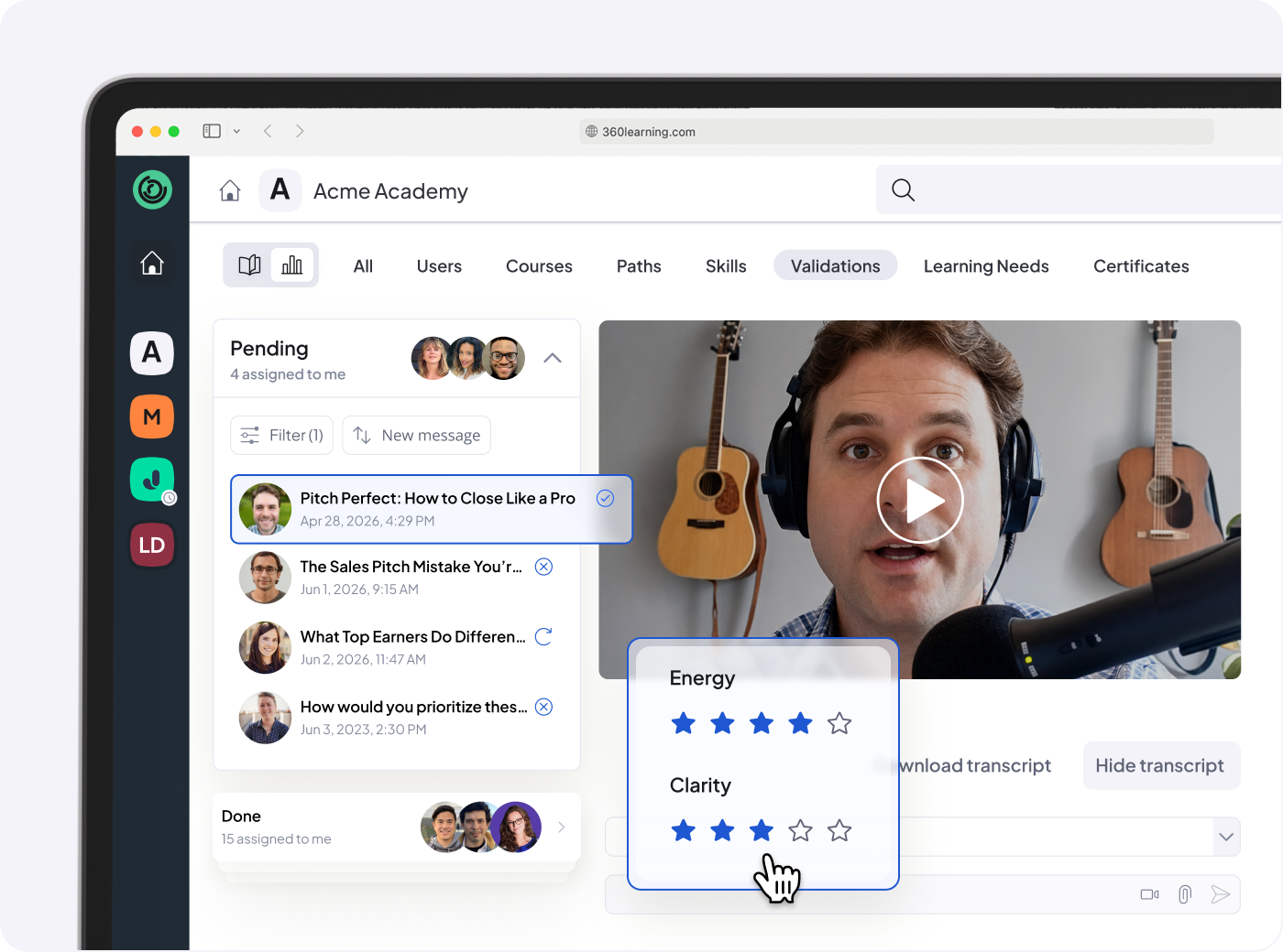 Customizable assessments