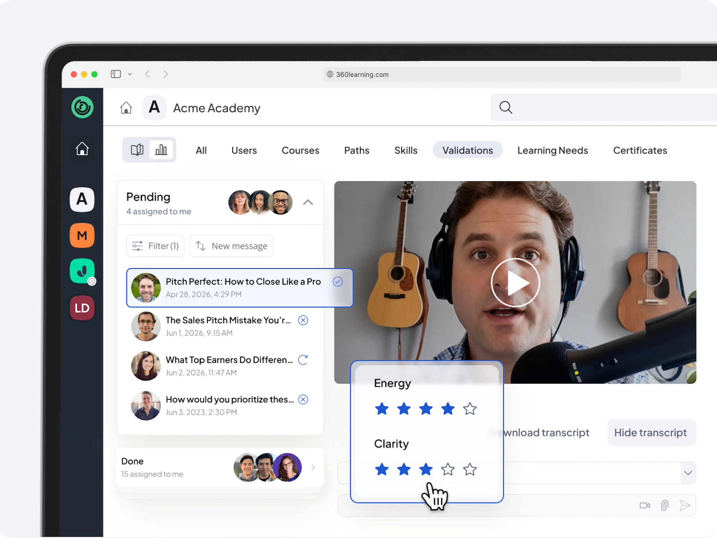 Customizable assessments