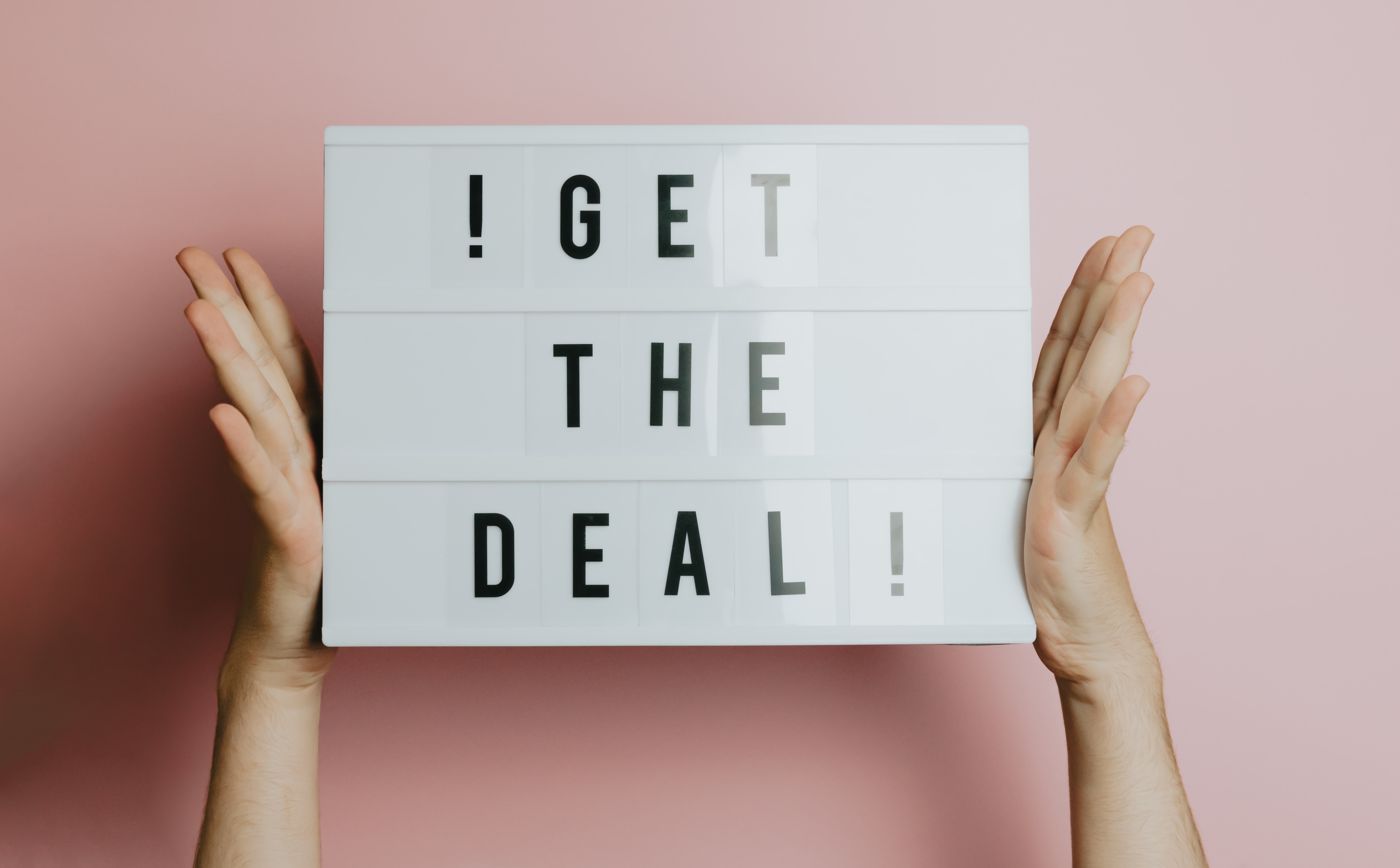 get the deal sign representing best sales enablement platform