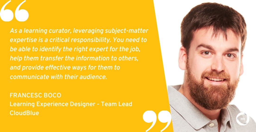 Francesc BoCo, Learning Experience Designer - Team Lead at Cloudblue