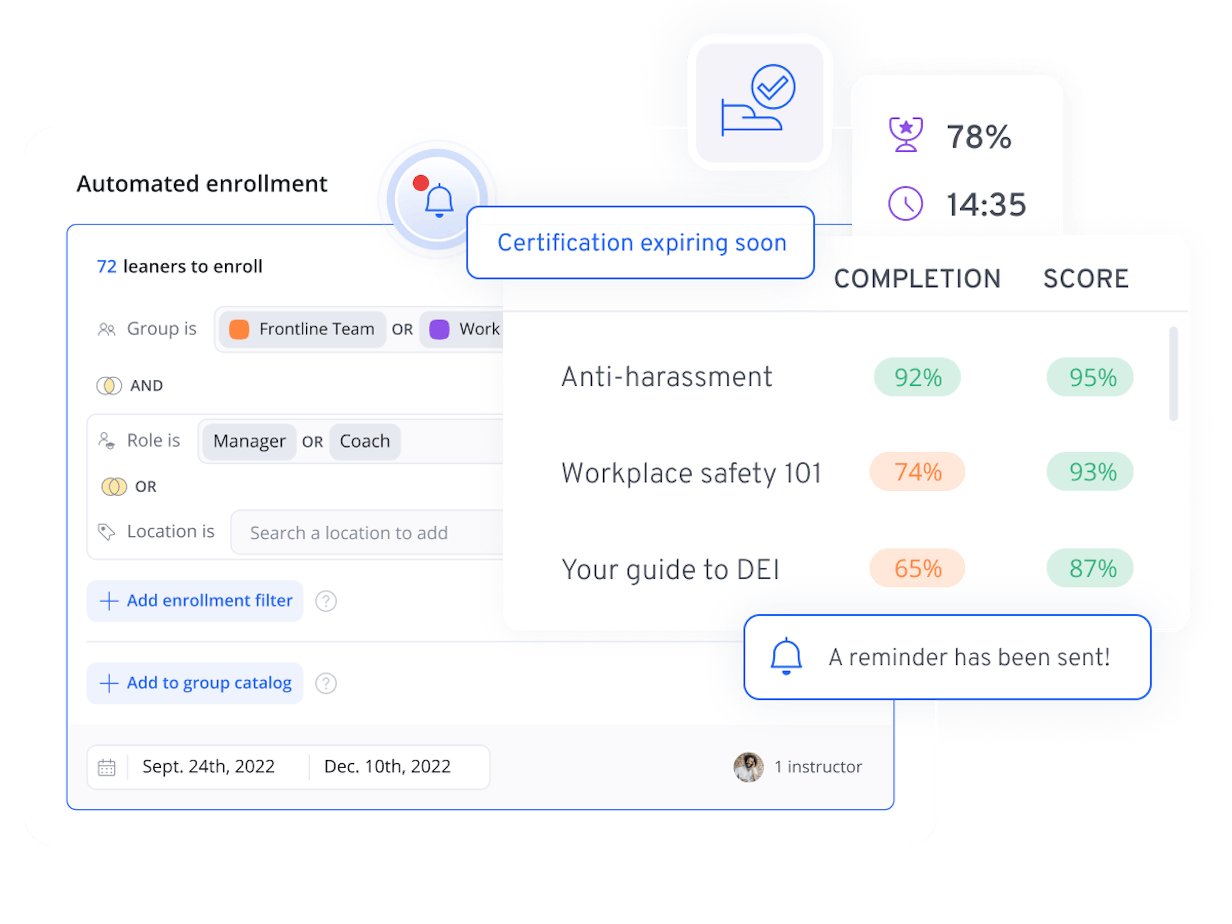 Compliance training - Automate & track