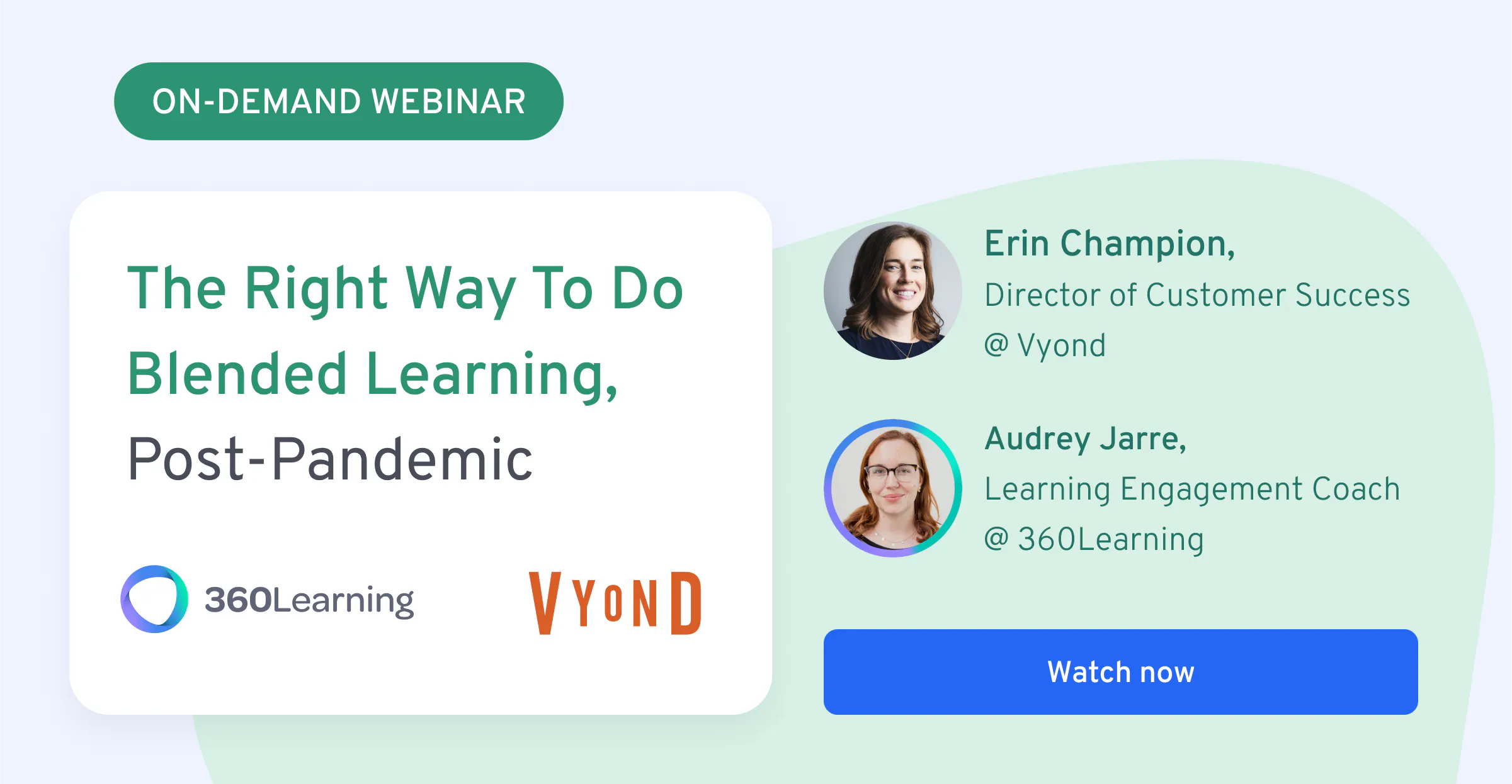 Blended learning webinar CTA