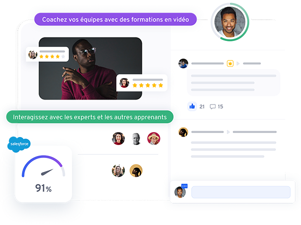 Illustration produit produit pour la formation en entreprise | 360Learning