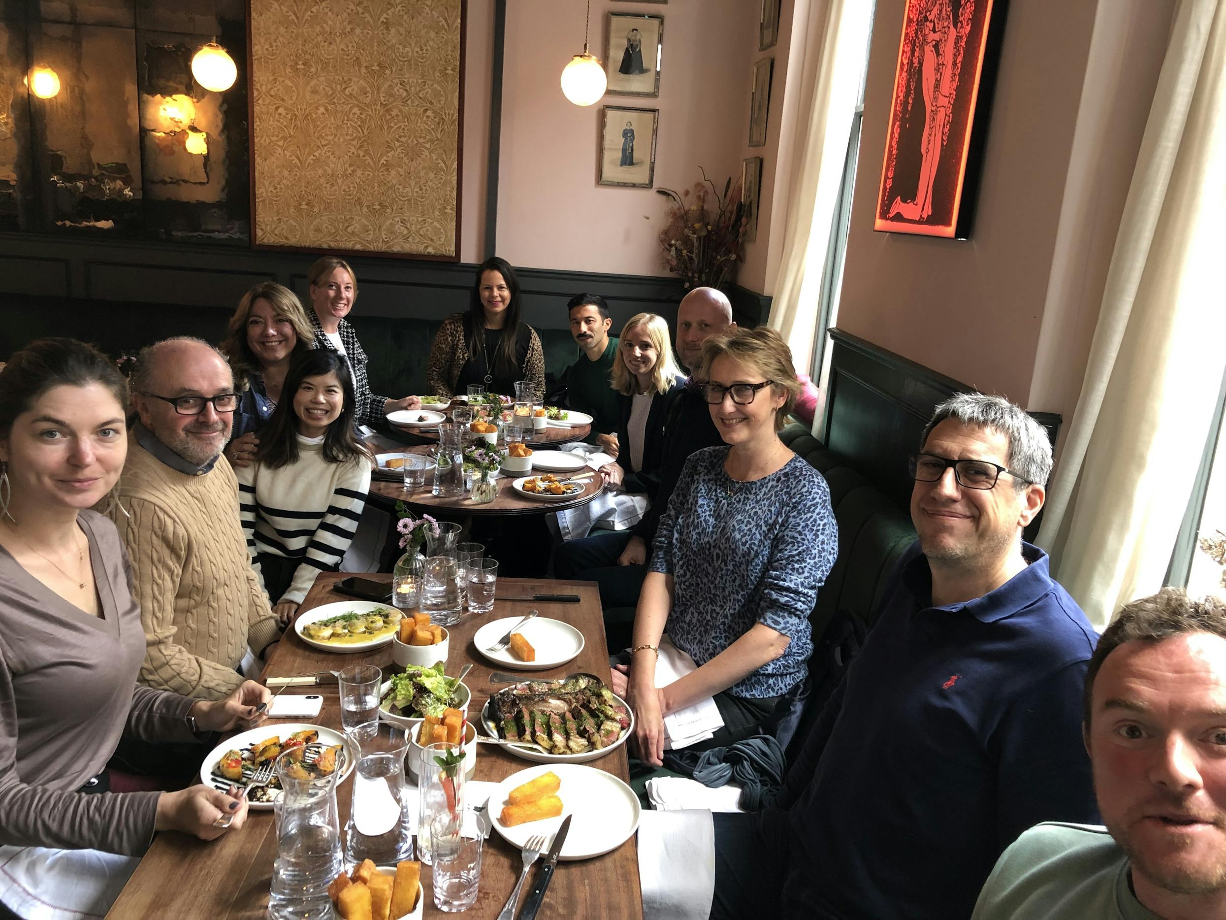 L&D collective members meet up