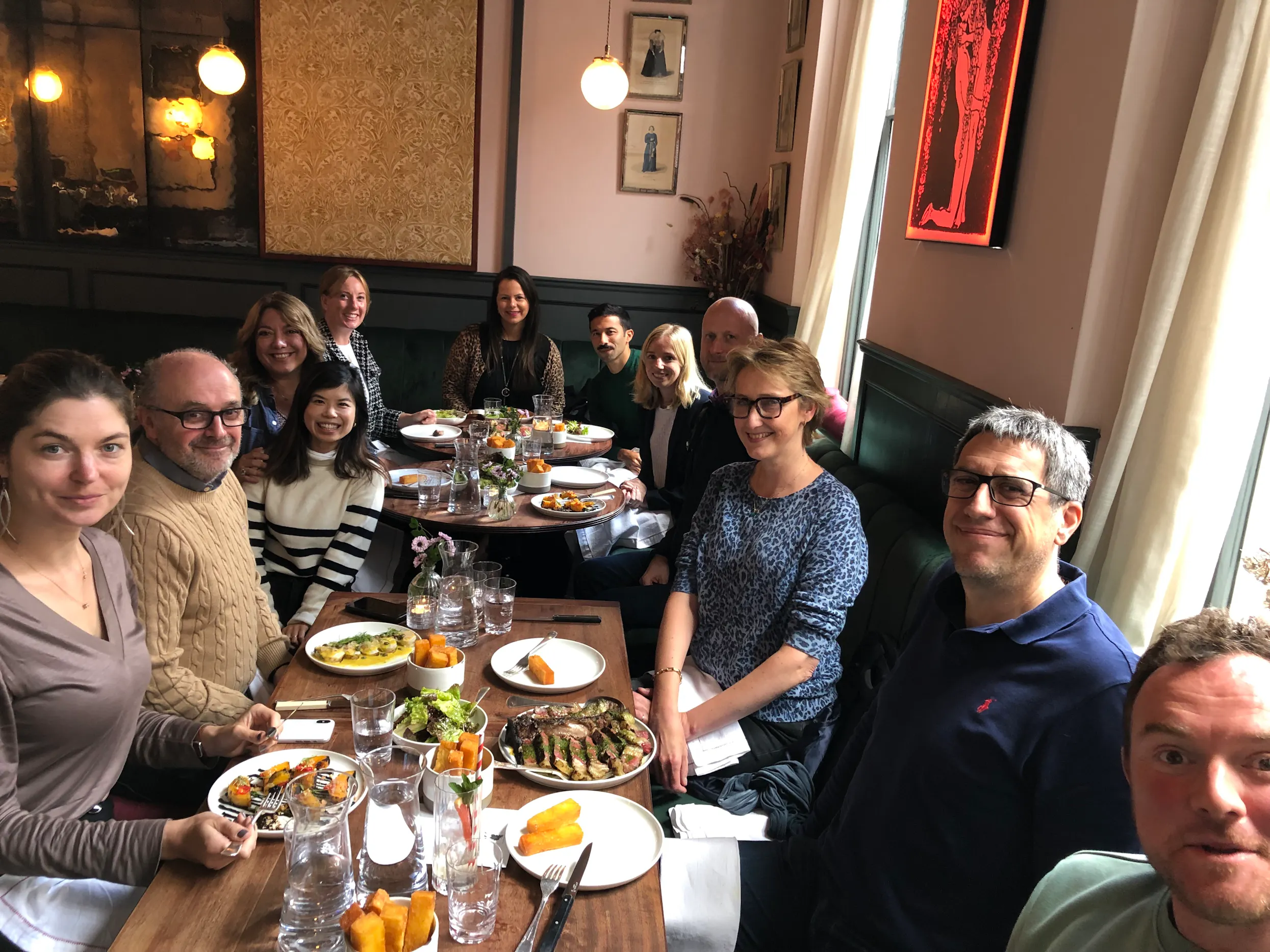 L&D collective members meet up