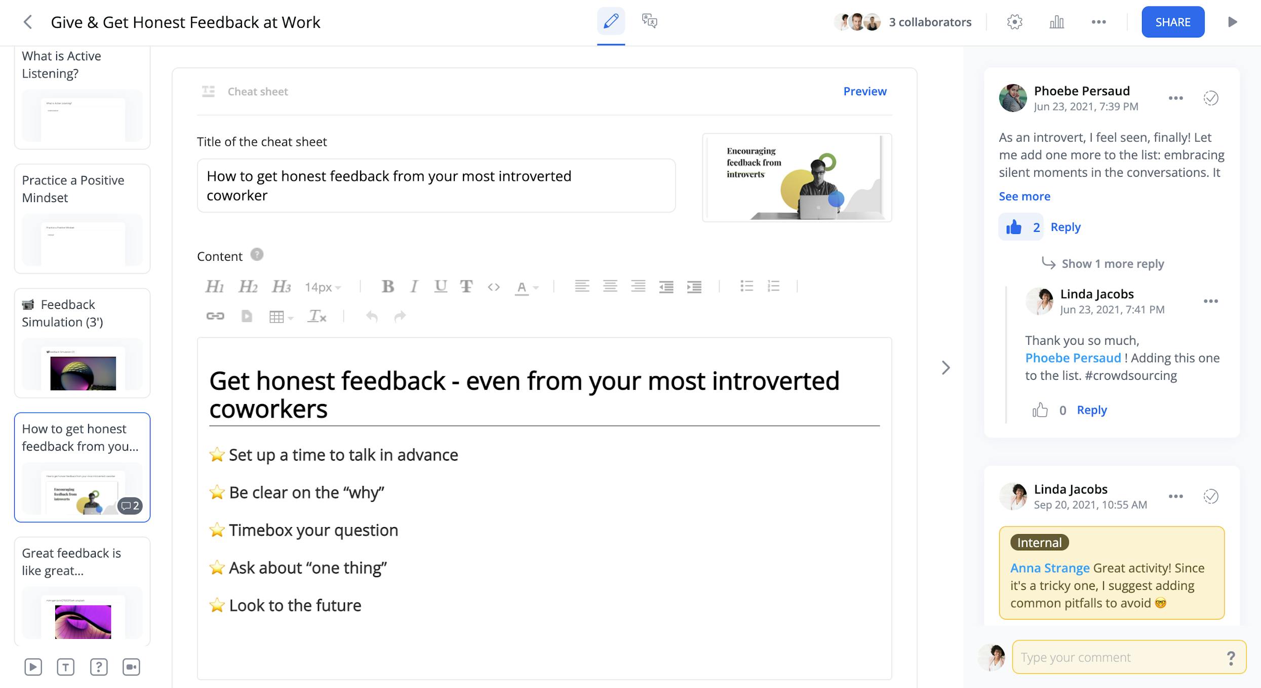 Instructor-led training online example