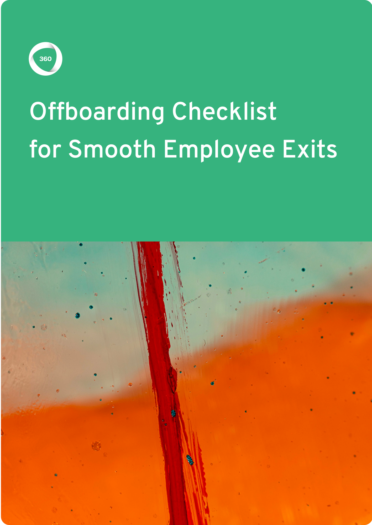 Cover to an offboarding checklist 