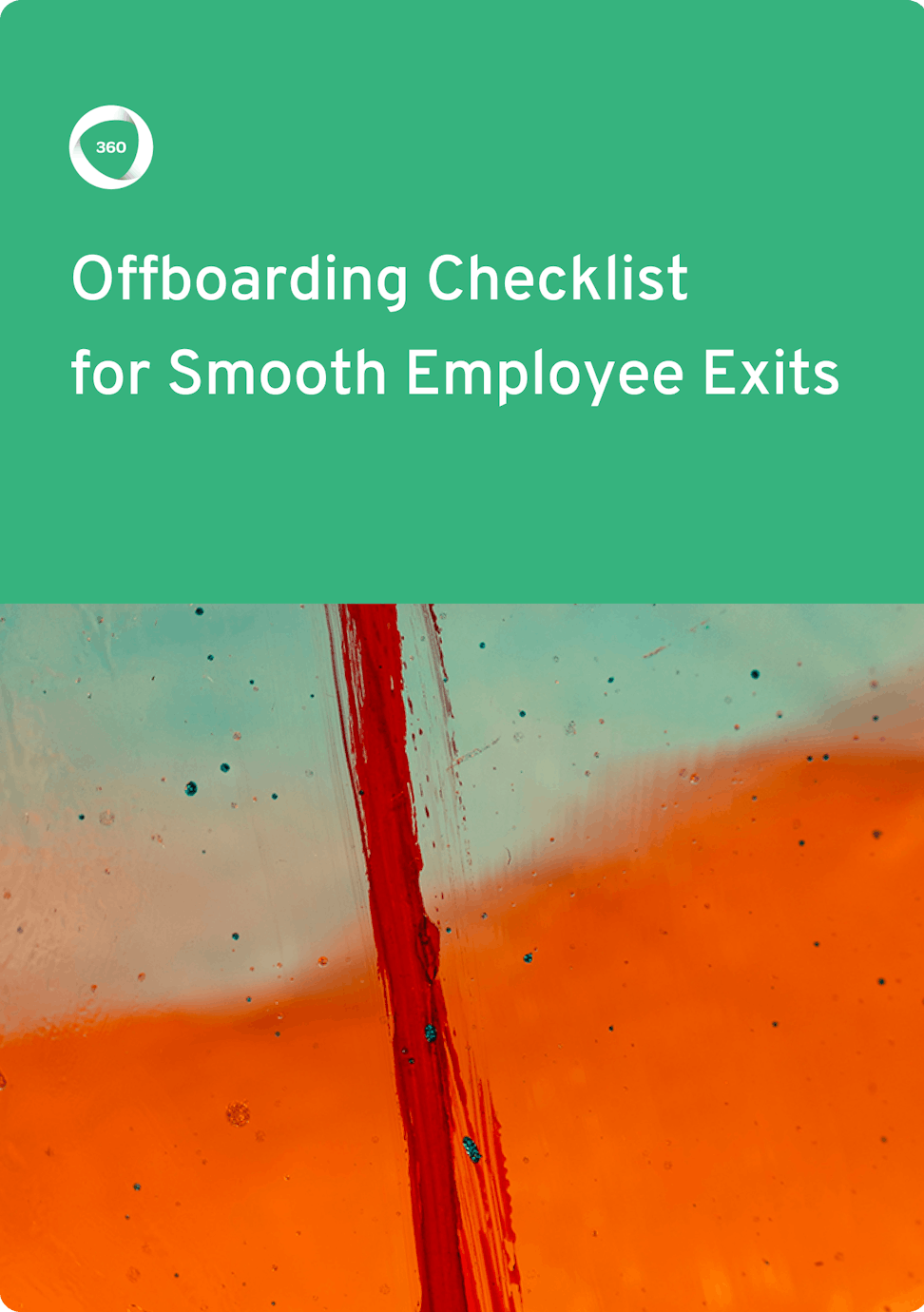 Cover to an offboarding checklist
