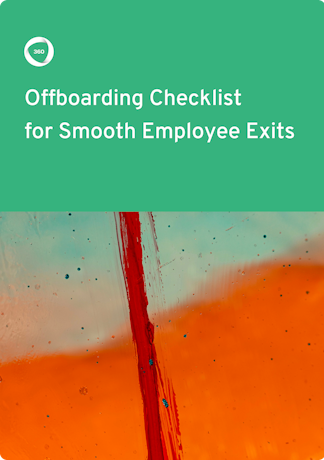 Cover to an offboarding checklist 