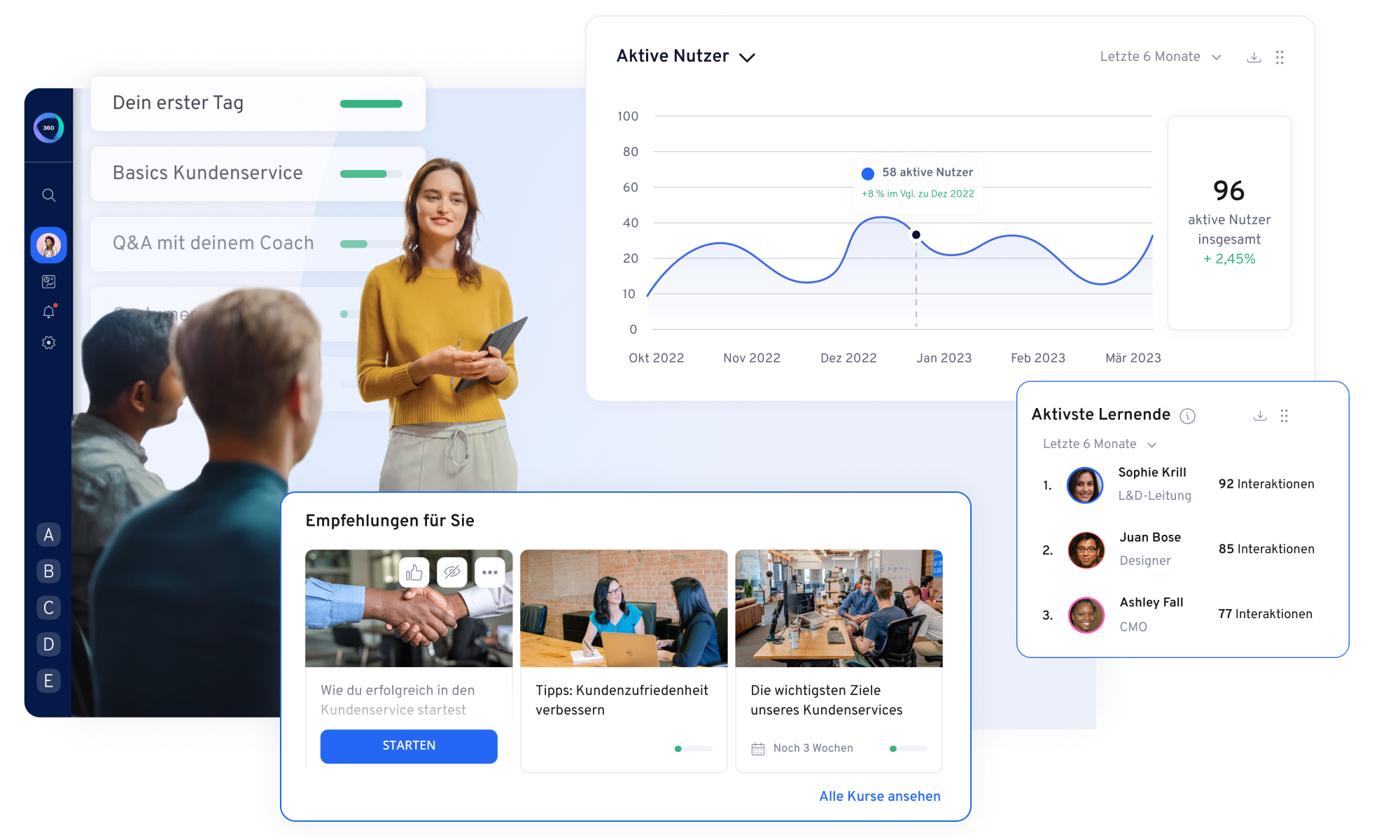 Die All-in-One Lernplattform für Collaborative Learning | 360Learning