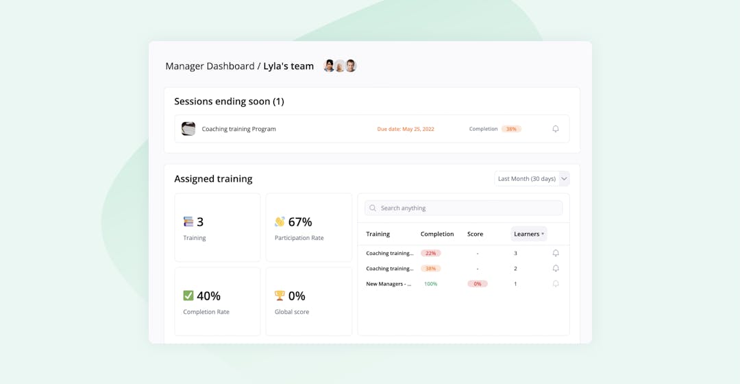 Product Update: Manager Dashboard Updates, Audit-Proof Attendance Data, and More Collaborative Learning Features