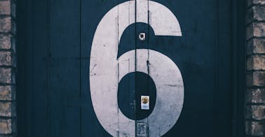 number six representing sales training strategies