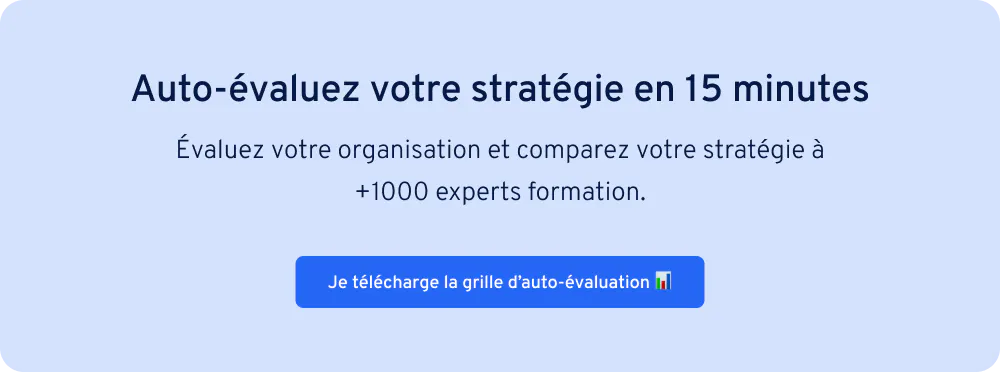 Grille auto-évaluation responsable formation