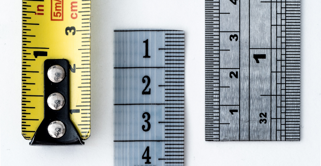 ruler representing measuring LMS analytics