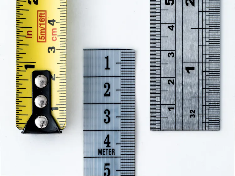 ruler representing measuring LMS analytics