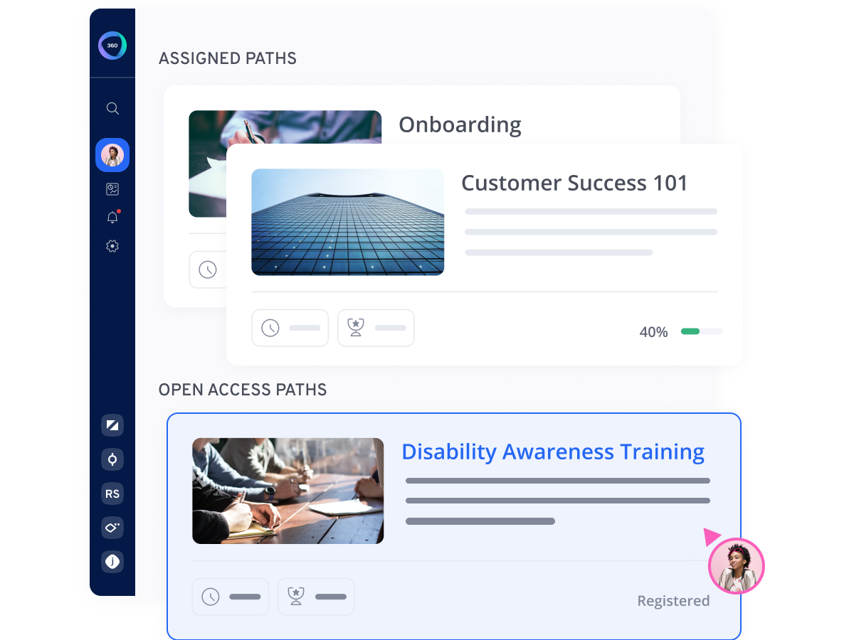 Hybrid learning - Paths