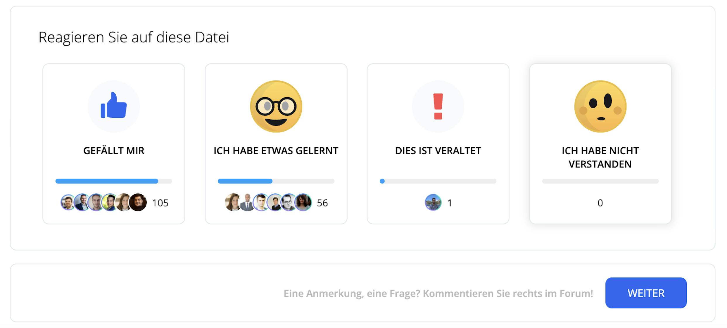 Blended Learning Feedback der Lernenden | 360Learning