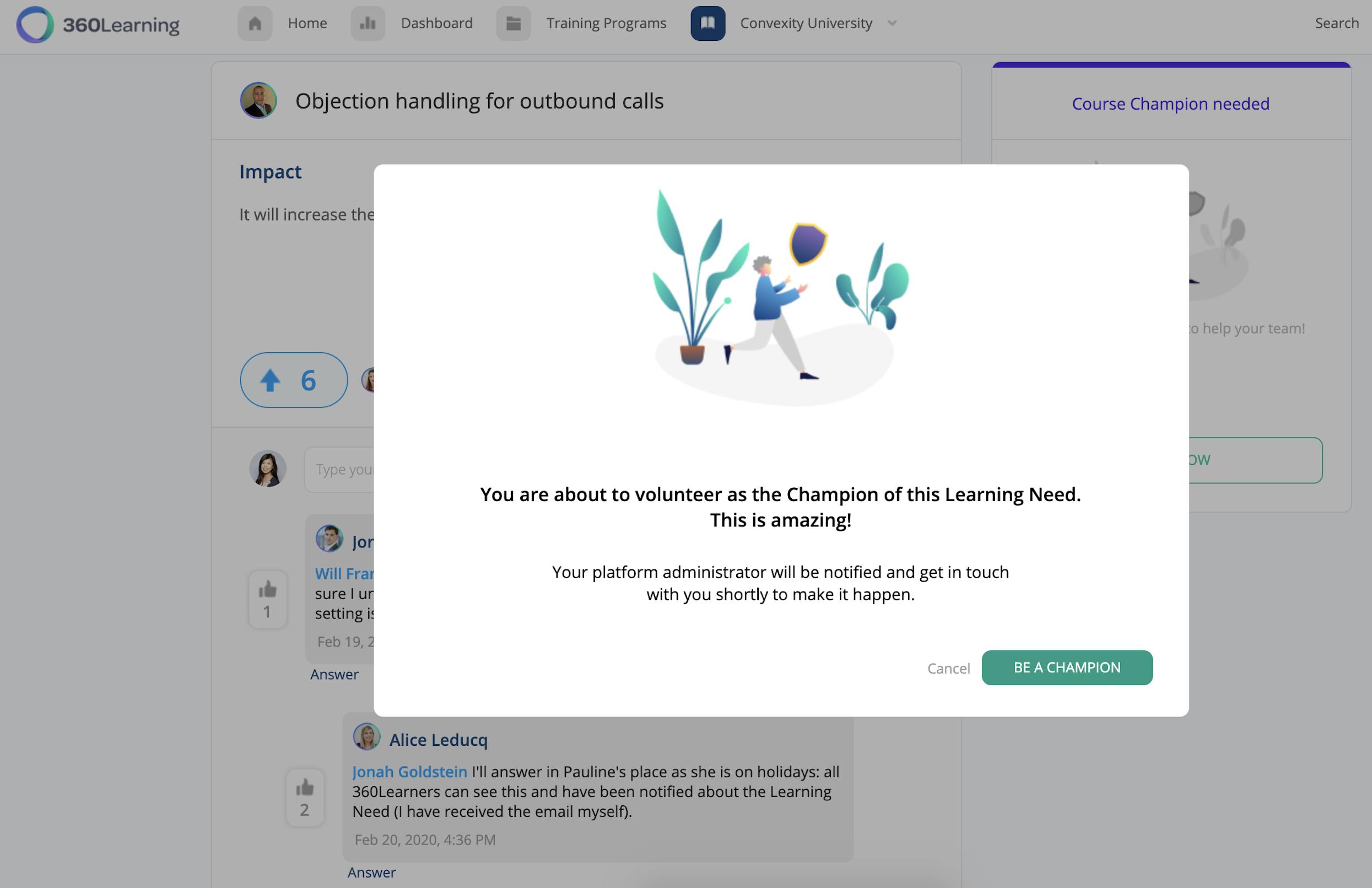 Interne Fachkräfte und kollaboratives Lernen | 360Learning